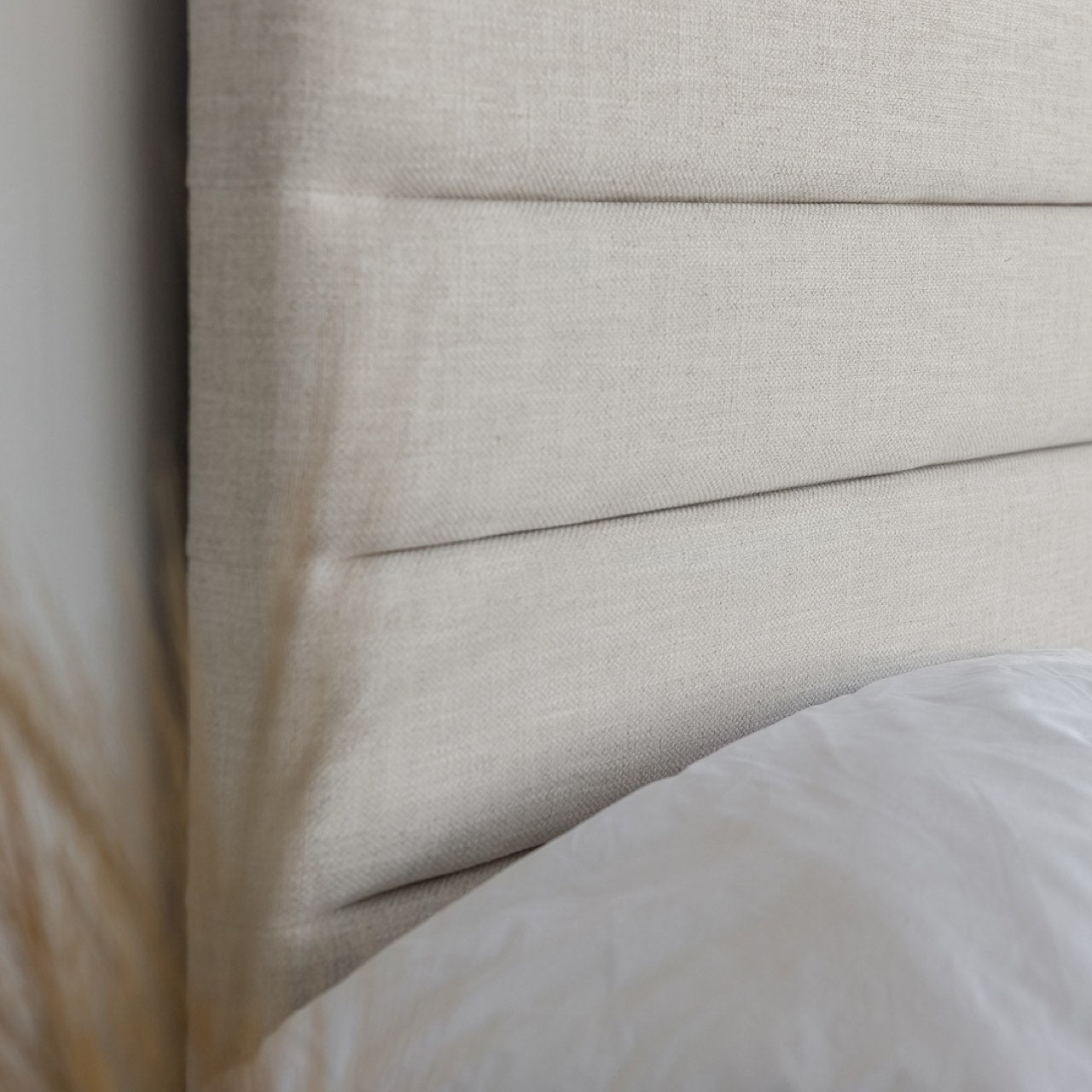 Justin Queen Storage Bed - Cream