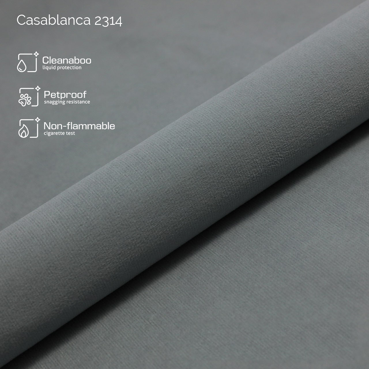 Bond Upholstered Lift Storage Platform Bed - Grey