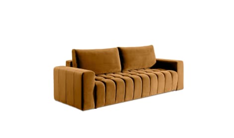 Lazaro Condo Style 3 Seater Storage Sleeper Sofa - Multiple Colors