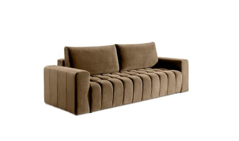 Lazaro Condo Style 3 Seater Storage Sleeper Sofa - Multiple Colors