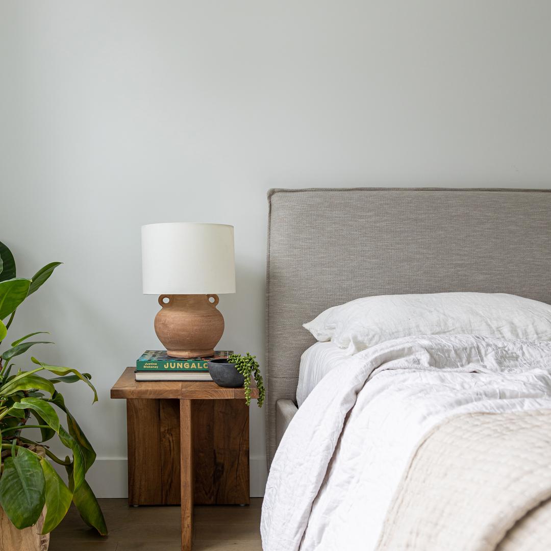 Julia King Storage Bed - Sand