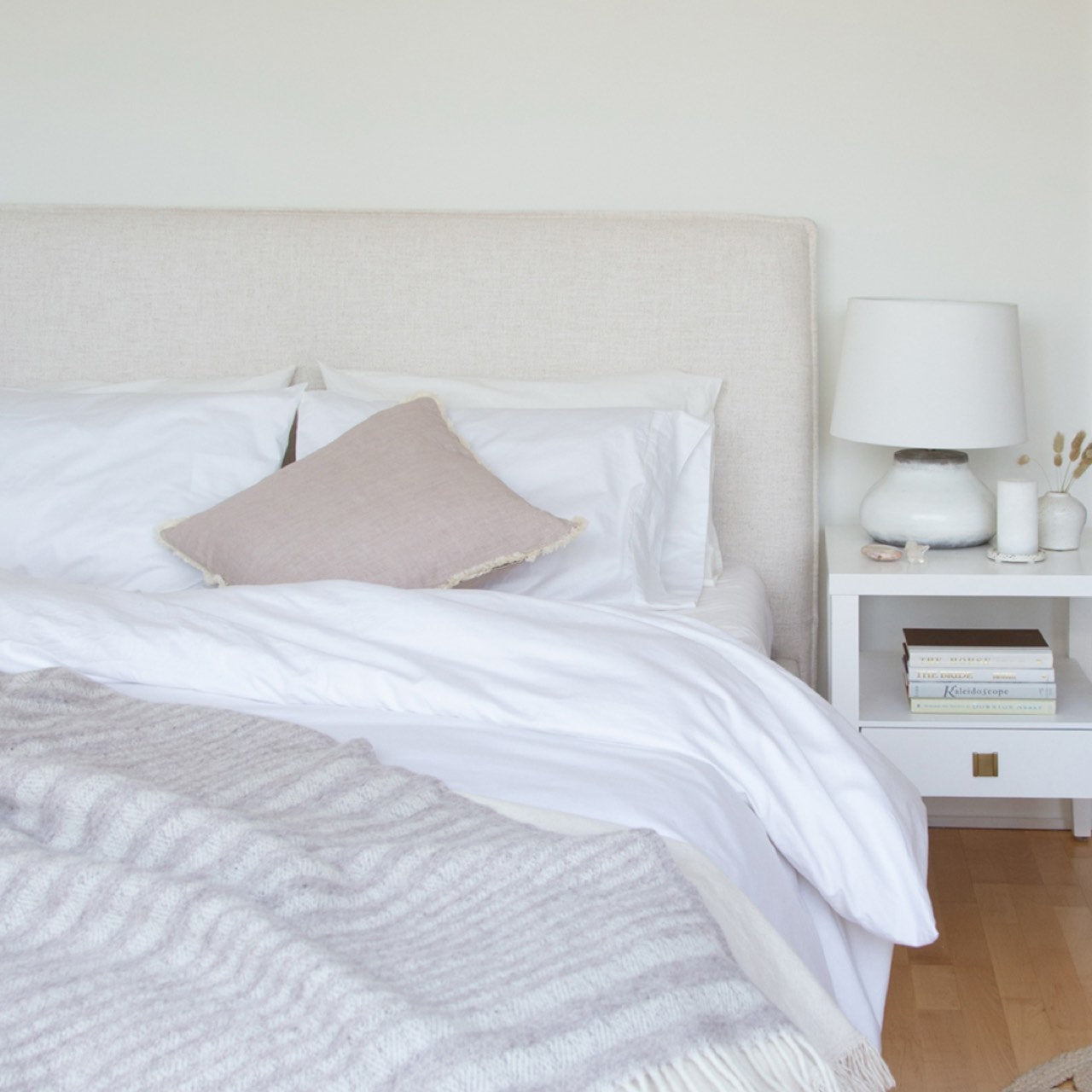 Julia Storage Bed - Cream