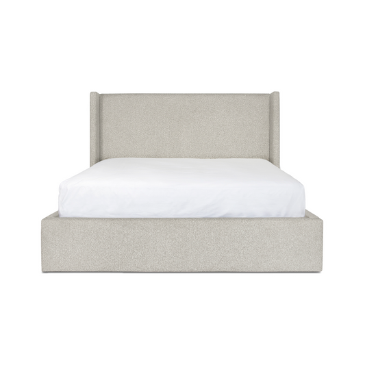 Lourdes Drawer Storage Queen Bed - Dune