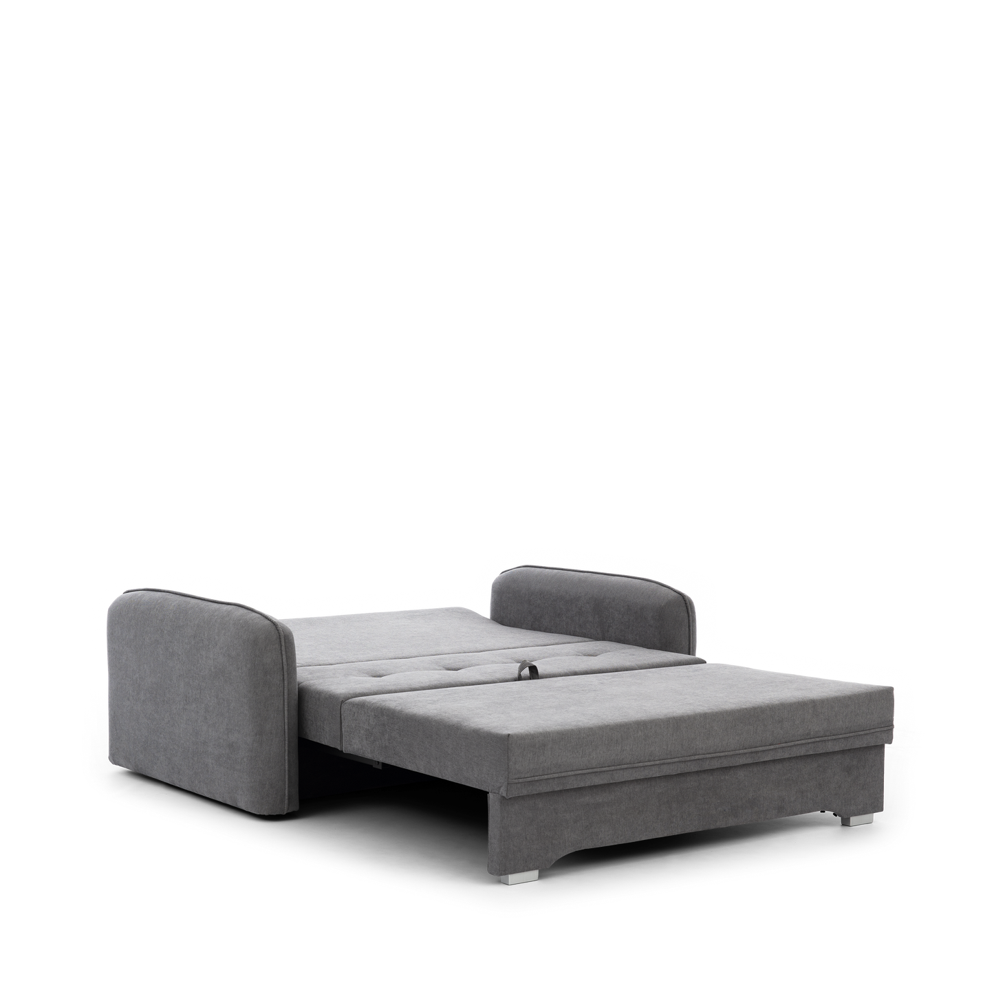 Laine Condo Style 2 Seater Storage Sleeper Sofa - Medium Grey