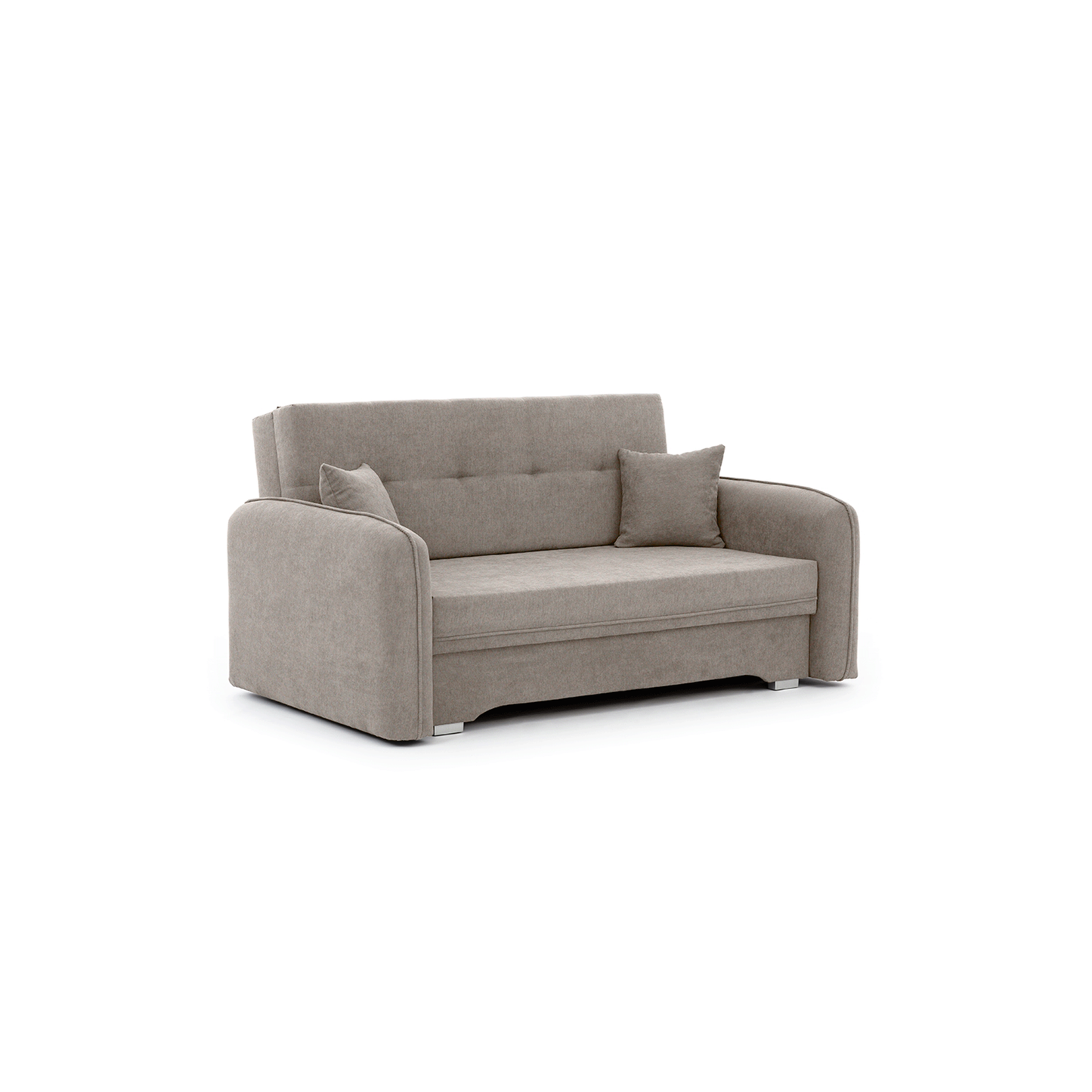 Laine Condo Style 2 Seater Storage Sleeper Sofa - Beige