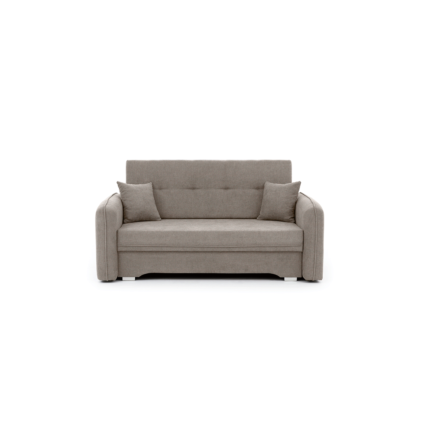 Laine Condo Style 2 Seater Storage Sleeper Sofa - Beige