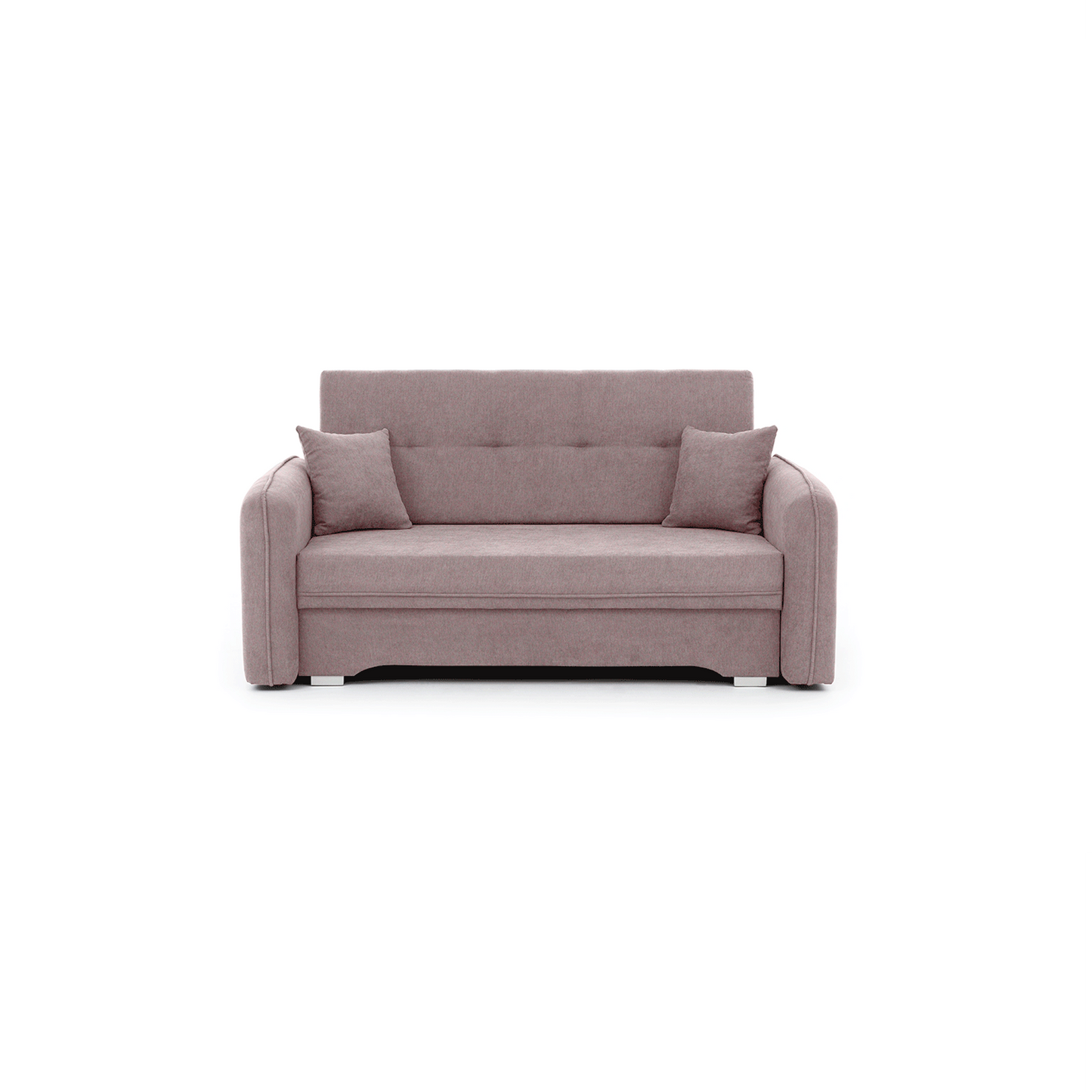 Laine Condo Style 2 Seater Storage Sleeper Sofa - Blush