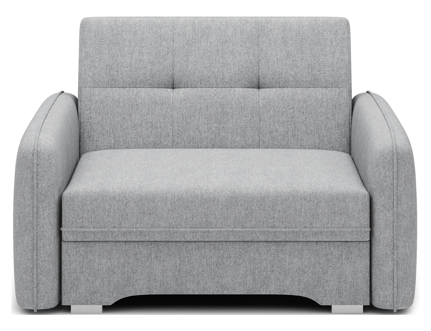Laine Condo Style 1 Seater Storage Sleeper Sofa - Light Grey