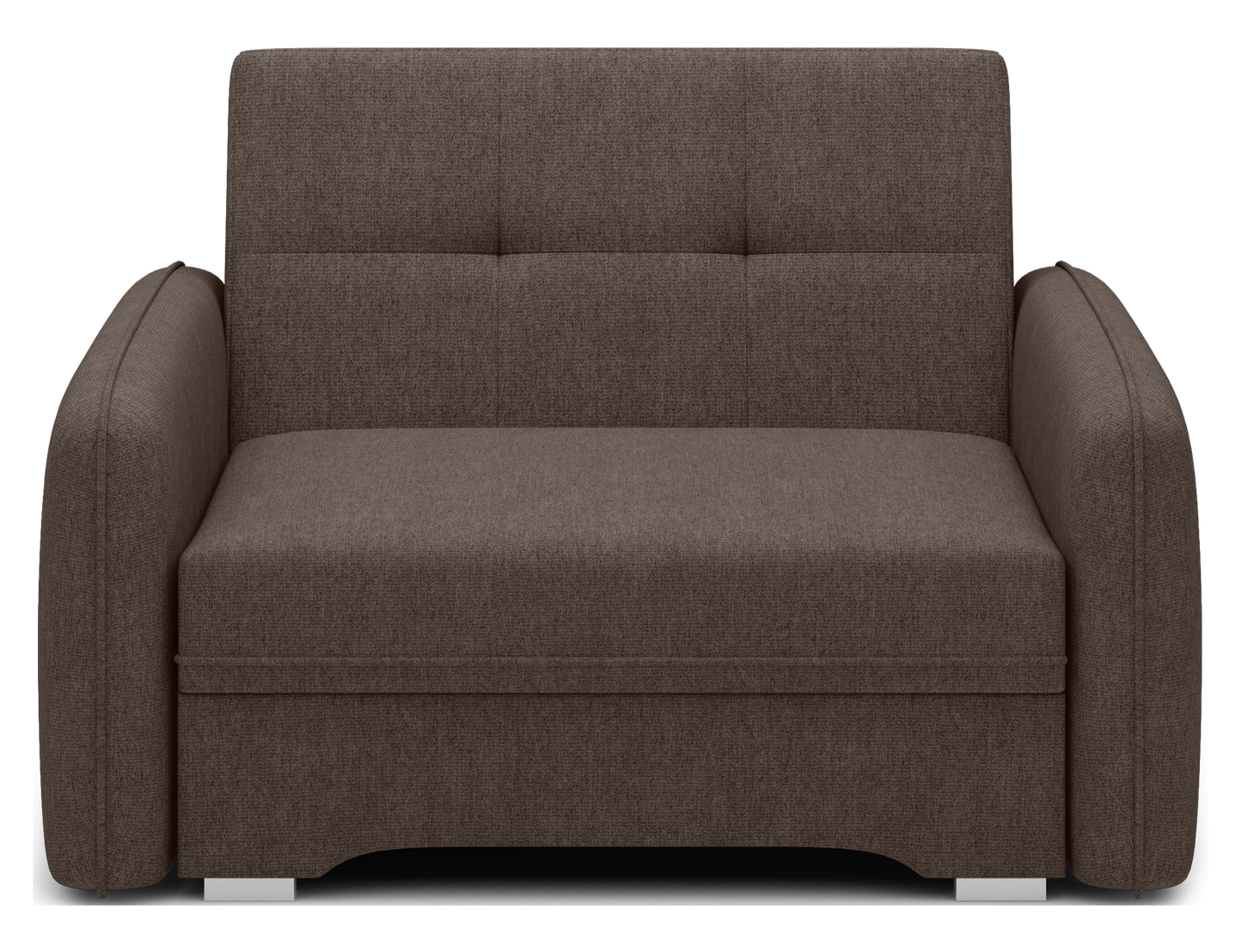 Laine Condo Style 1 Seater Storage Sleeper Sofa - Brown