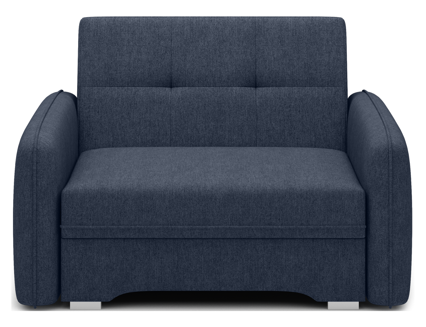 Laine Condo Style 1 Seater Storage Sleeper Sofa - Navy Blue