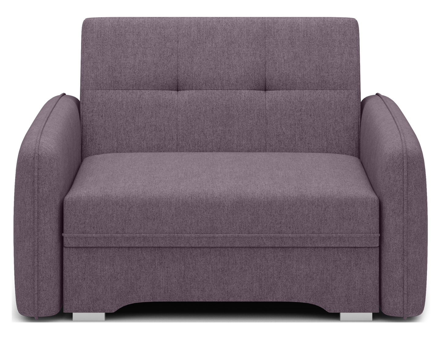 Laine Condo Style 1 Seater Storage Sleeper Sofa - Plum Purple