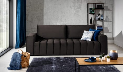 Lazaro Condo Style 3 Seater Storage Sleeper Sofa - Multiple Colors